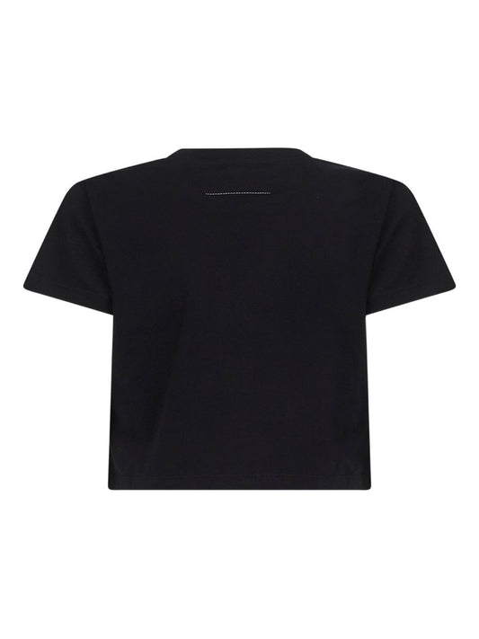 MM6 Maison Margiela T-shirts and Polos Black