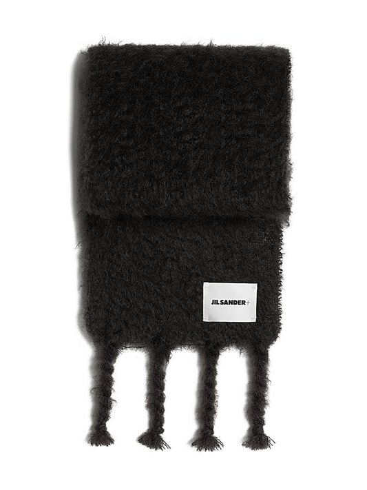 Jil Sander Plus Wool blend scarf
