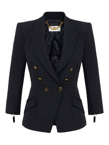 Elisabetta Franchi Jackets Black