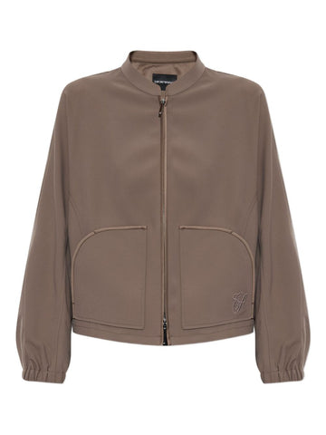 Emporio Armani Coats Dove Grey