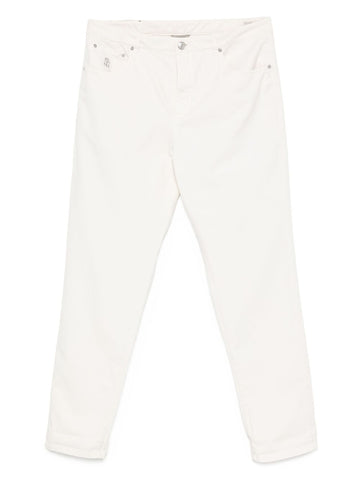 Brunello Cucinelli Trousers White