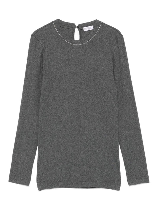 Brunello Cucinelli Cotton Crewneck Jumper