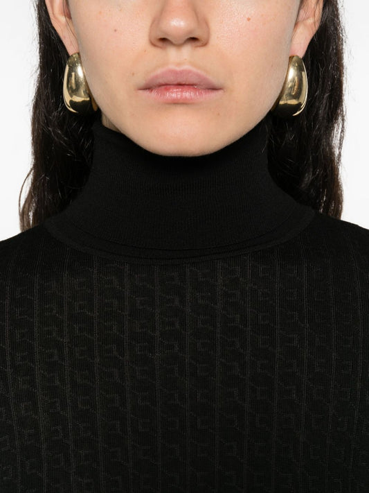 Elisabetta Franchi Sweaters Black