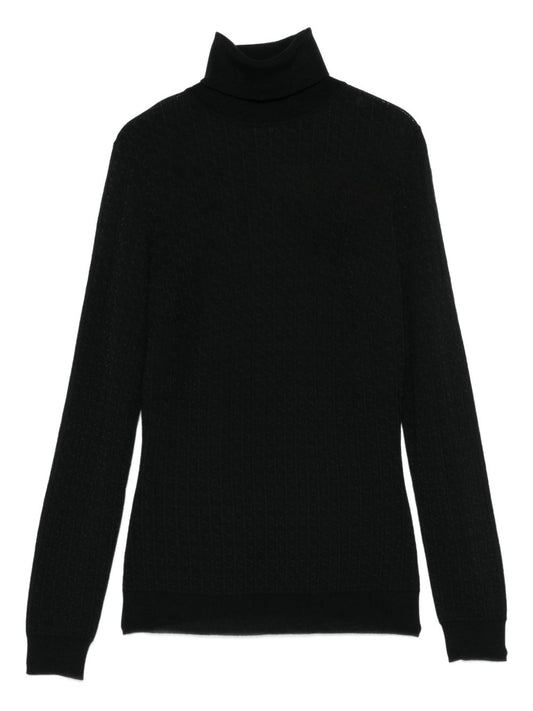 Elisabetta Franchi Sweaters Black