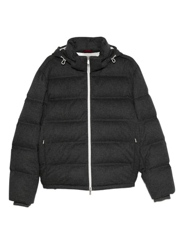 Brunello Cucinelli Coats Grey