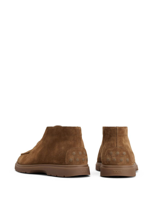 Tod's Boots Leather Brown
