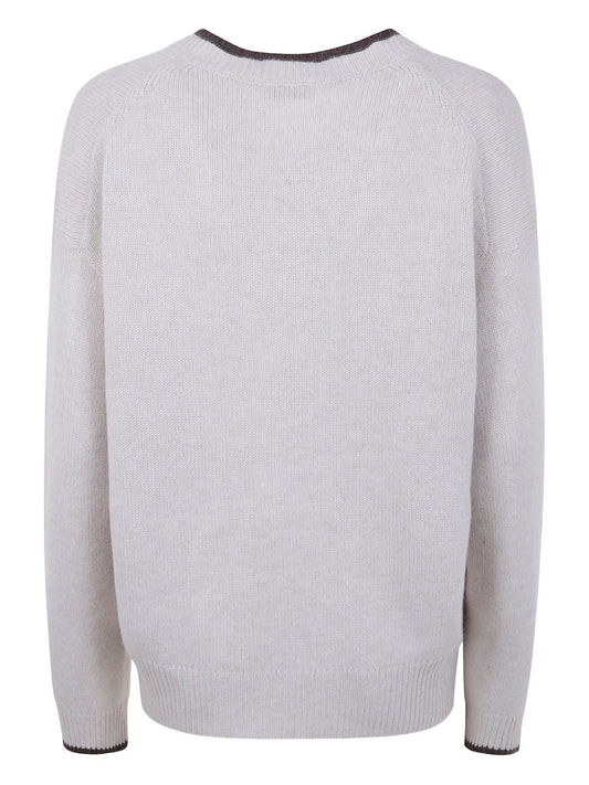 Brunello Cucinelli V-neck cashmere sweater