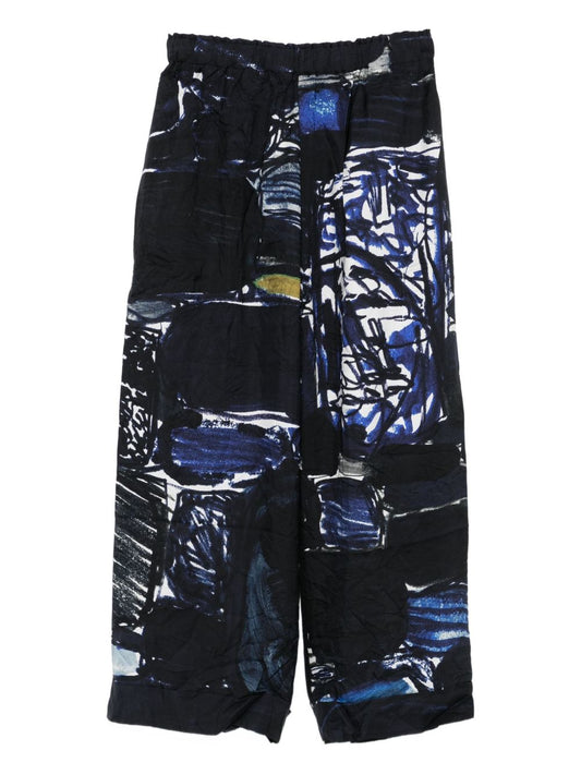 Daniela Gregis Trousers Clear Blue