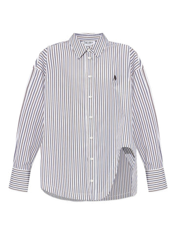 The Attico Striped cotton shirt