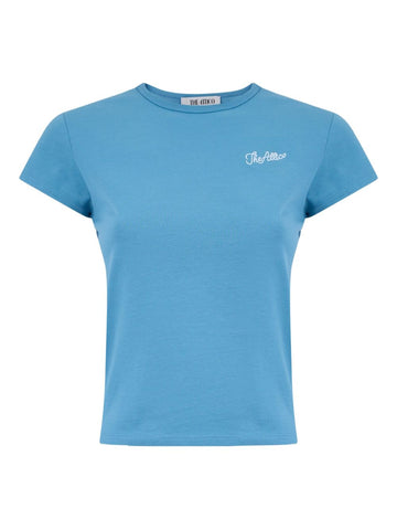 The Attico T-shirts and Polos Clear Blue