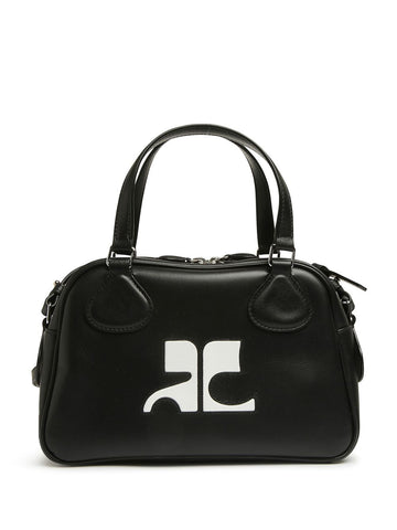 Courreges Re-Edition Reedition leather bowling bag