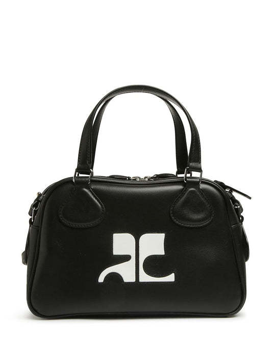 Courreges Re-Edition Reedition leather bowling bag