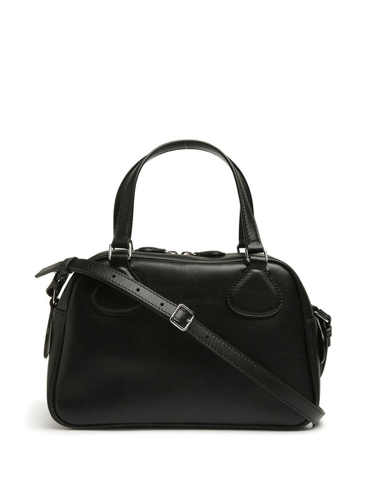 Courreges Re-Edition Reedition leather bowling bag