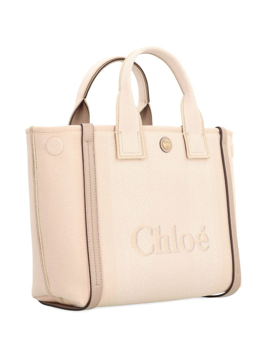 Chloé small canvas tote bag