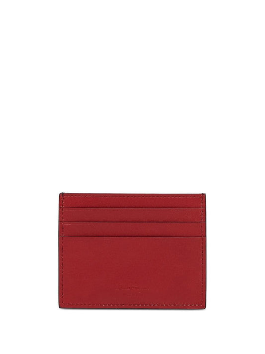 Ferragamo Gancini two-tone cardholder