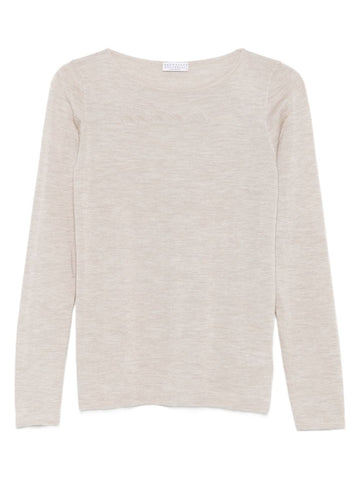 Brunello Cucinelli Long-sleeve round-neck T-shirt