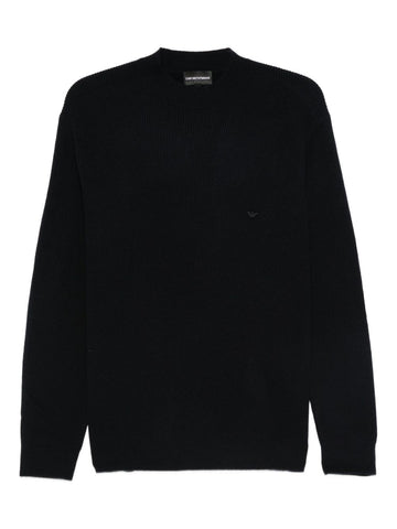 Emporio Armani Ribbed crew-neck sweater
