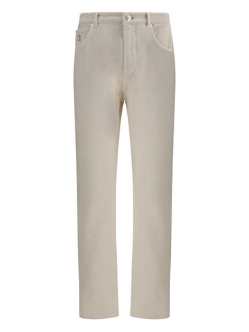 Brunello Cucinelli Trousers Cream