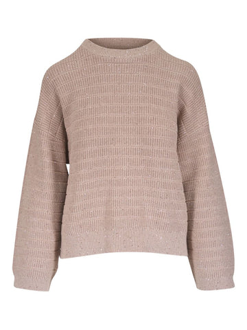 Brunello Cucinelli Sequin-embellished jumper
