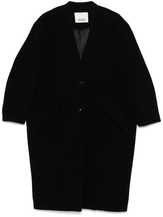 Isabel Marant Coats Black