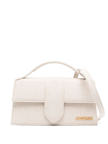 JACQUEMUS The Big Child Shoulder bag with flap.