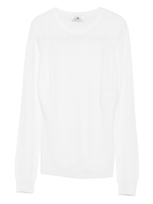 Elisabetta Franchi Sweaters Ivory