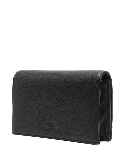 Elisabetta Franchi Shoulder bag with groumette chain