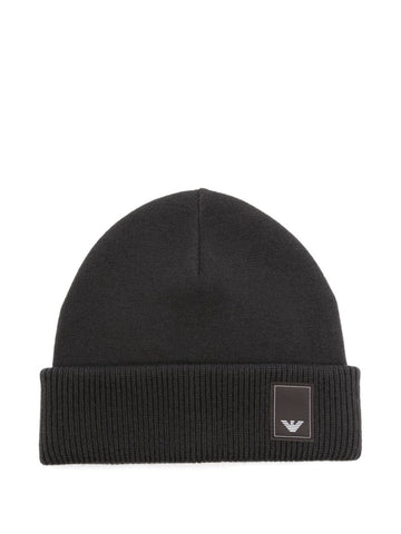 Emporio Armani wool-blend beanie