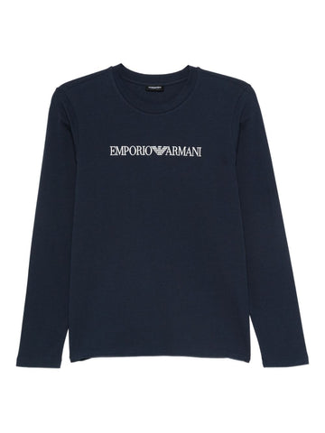 Emporio Armani Long-sleeved top with logo