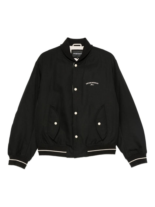 Emporio Armani Coats Black