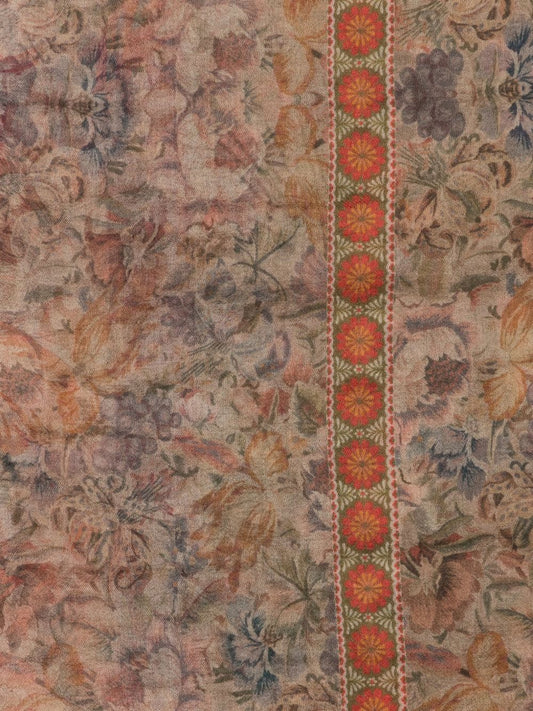 Pierre Louis Mascia Printed cashmere scarf