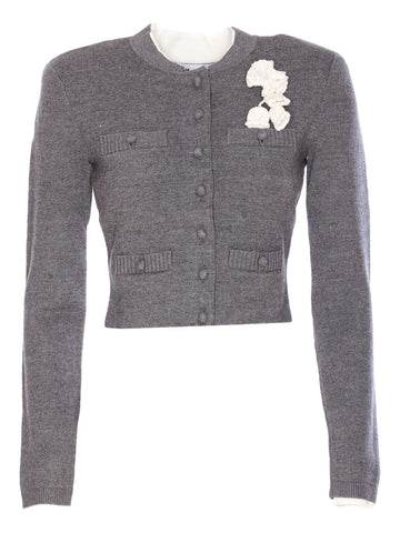 Self-Portrait Cardigan with buttons