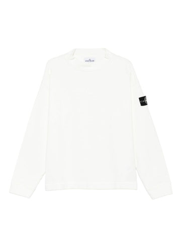 Stone Island Sweaters White