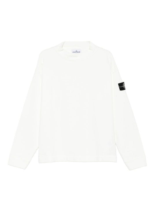Stone Island Sweaters White