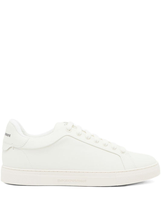 EMPORIO ARMANI EXCLUSIVE Supple leather sneakers
