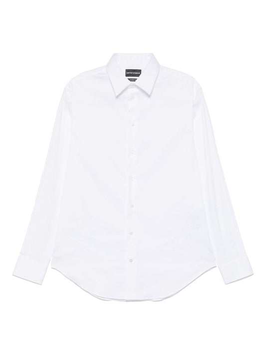 Emporio Armani Logo-embroidered shirt