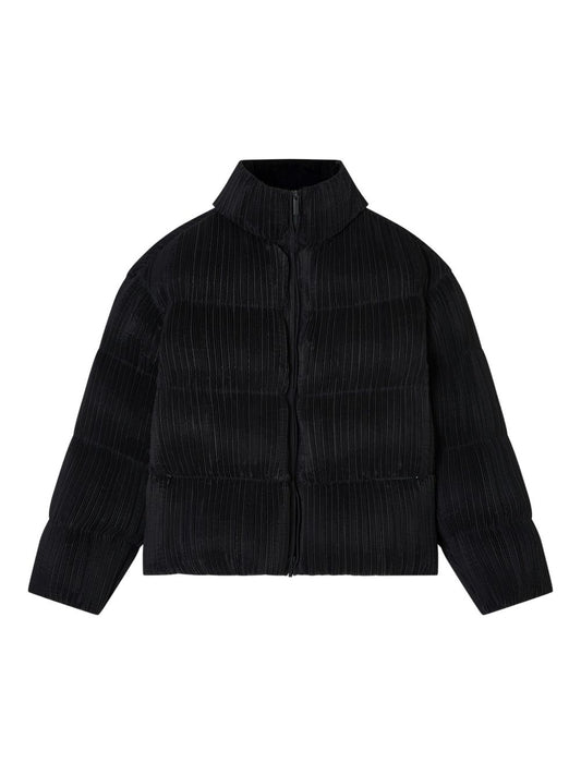 Emporio Armani Jacket in pleated techno fabric