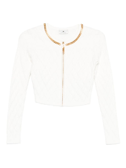 Elisabetta Franchi Sweaters Ivory