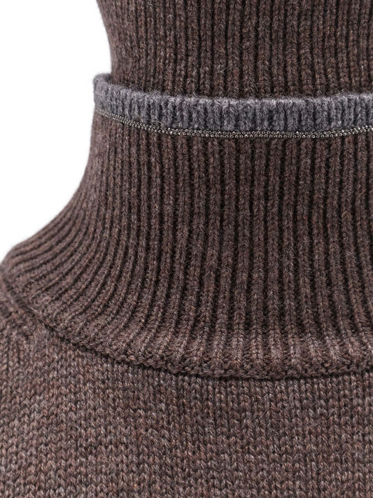 Brunello Cucinelli Cashmere sweater monili detail
