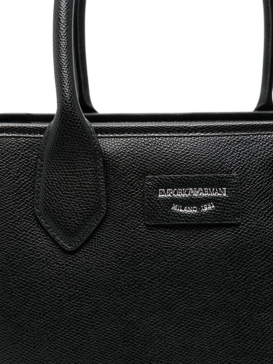 Emporio Armani Medium finish palmellato shopper