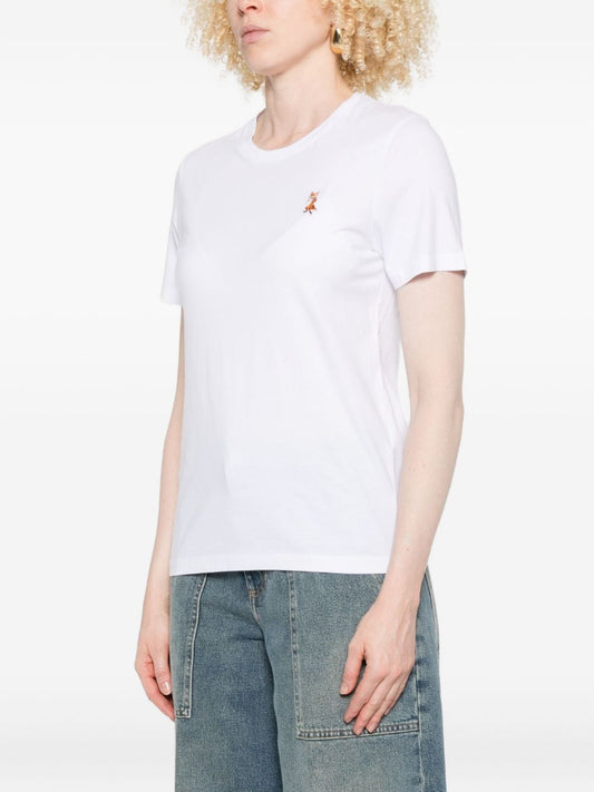Maison Kitsuné Standing Fox T-shirt with embroidery