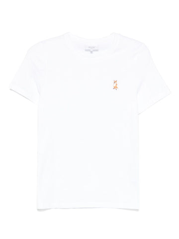 Maison Kitsuné Standing Fox T-shirt with embroidery