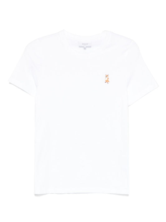 Maison Kitsuné Standing Fox T-shirt with embroidery