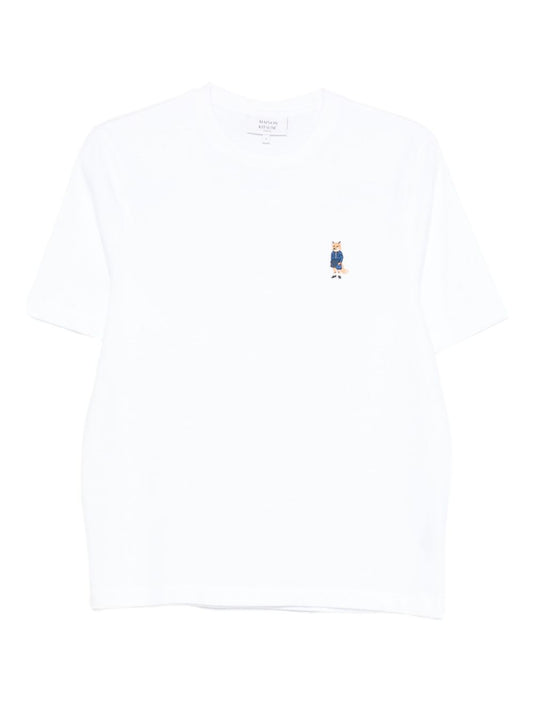 Maison Kitsuné Dressed Fox T-shirt with embroidery