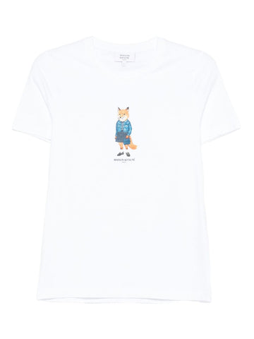 Maison Kitsuné Dressed Fox print cotton T-shirt