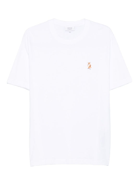 Maison Kitsuné Fox embroidered T-shirt