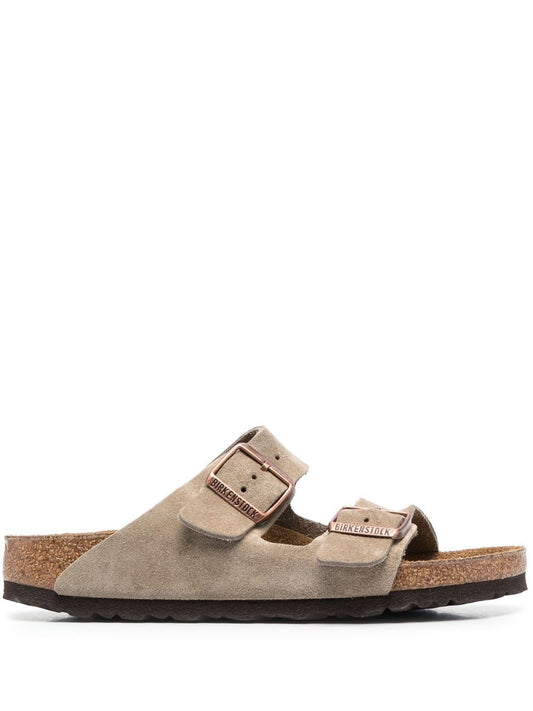 Birkenstock Arizona suede slip-on sandals