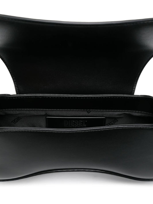 Diesel Play-Semi gloss leather clutch