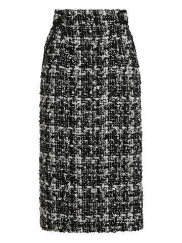 Dolce & Gabbana Wool blend midi skirt