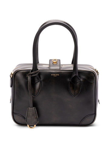 Golden Goose Vita Bag in smooth leather with gold details
